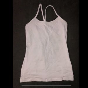 Lululemon white cami tank top